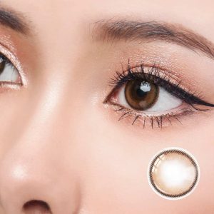 Better Be Solo Brown Contact Lenses