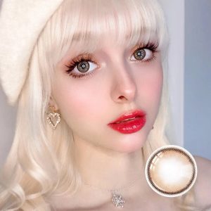 Better Be Solo Brown Contact Lenses