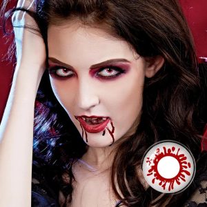 Blood Splat Halloween Lens Contact Lenses
