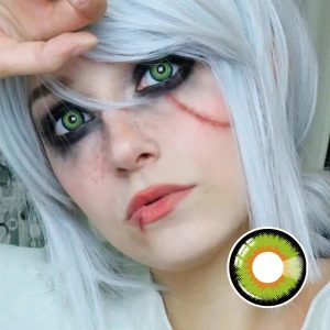 Green Werewolf Crazy Lens Contact Lenses