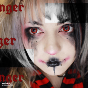 Dolly+ Red Contact Lenses