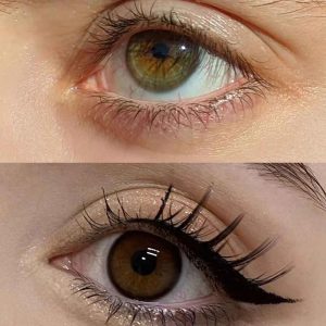 Red Lava Love Contact Lenses