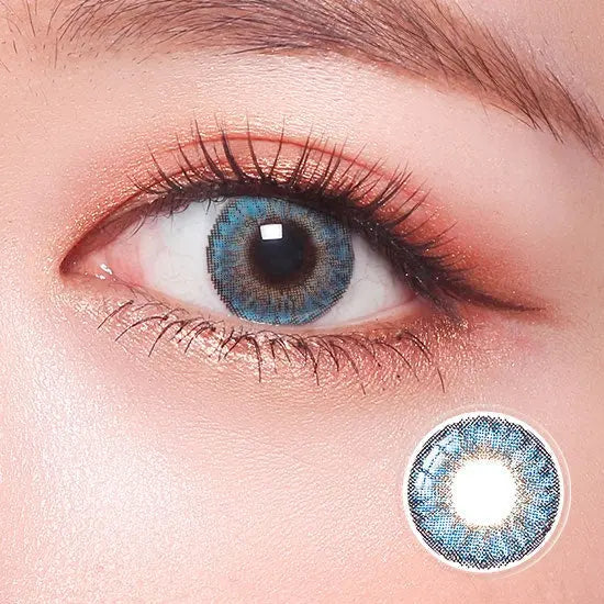 Romantic Brilliant Blue Contact Lenses