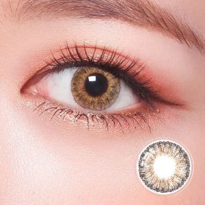 Romantic Sheer Brown Contact Lenses