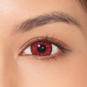 Super Pinky Bright Red Contact Lenses