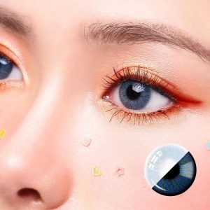 Perfect Hue Windy Blue Contact Lenses