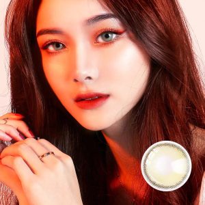 Night Veil Silky Green Contact Lenses
