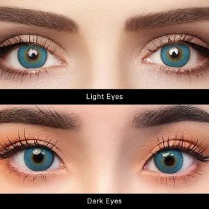 Eyemi Very Blue Contact Lenses